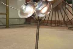 Flower - Made form spoons and old parts - COLNIC Design