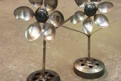 Flower - Made form spoons and old parts - COLNIC Design